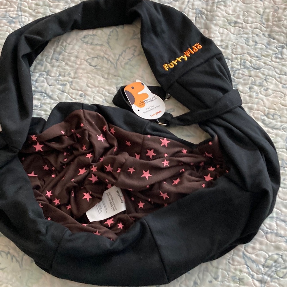 Furry Fido Reversible Pet Sling Carrying Sack. Cats or Dogs.